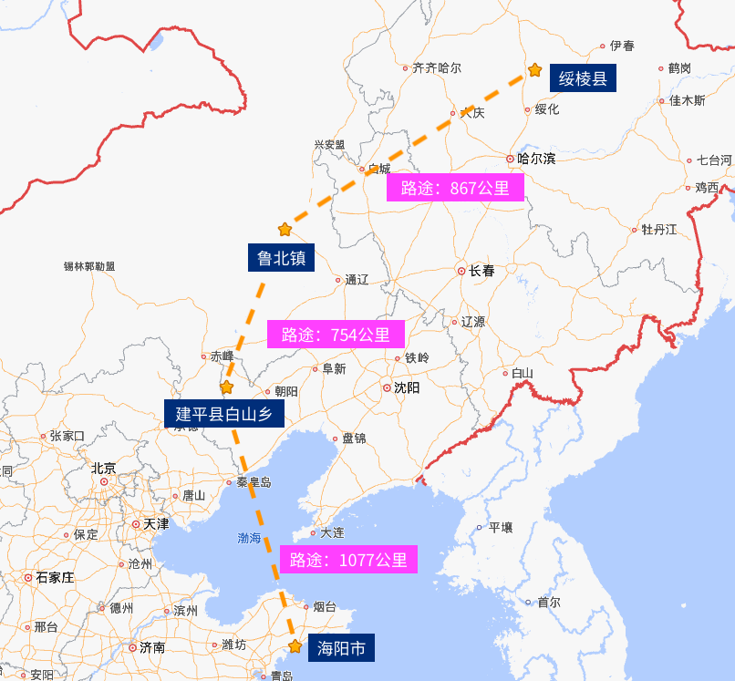 林家迁徙地图